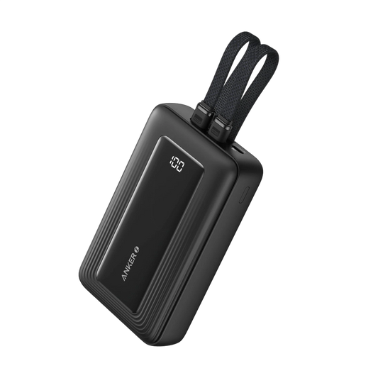 Anker 45W Power Bank 20000mAh, con Dos Cables USB C Integrados