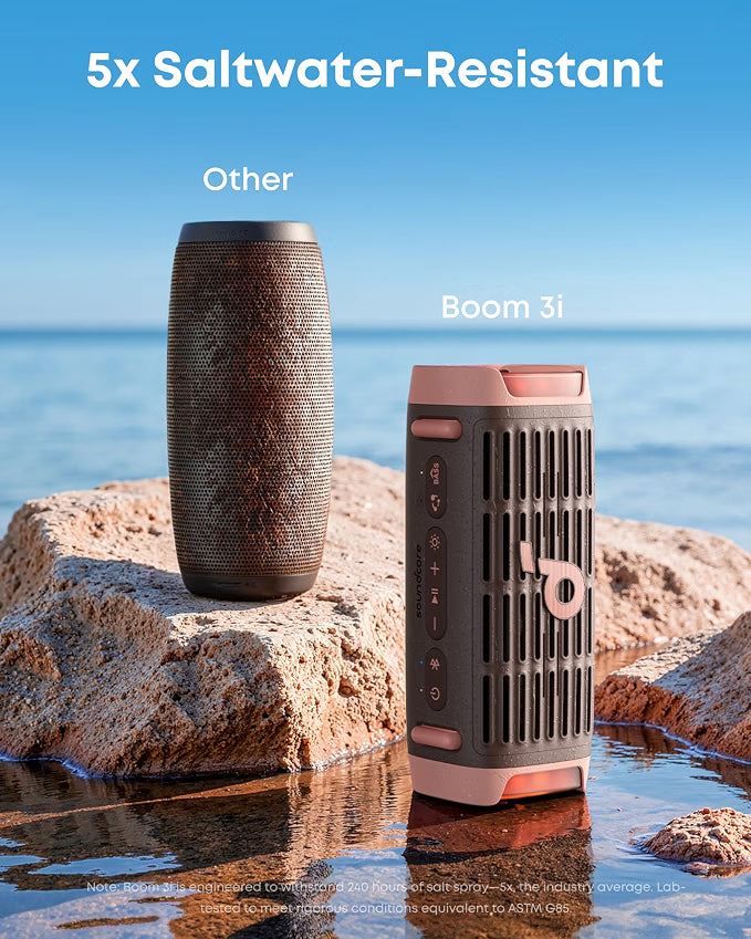 soundcore by Anker Boom 3i Bocinas portátil resistente para exteriores