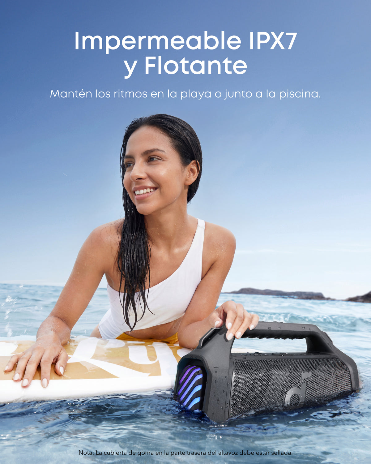 soundcore by Anker Boom 2 Plus Potente altavoz Bluetooth para exteriores con graves potentes