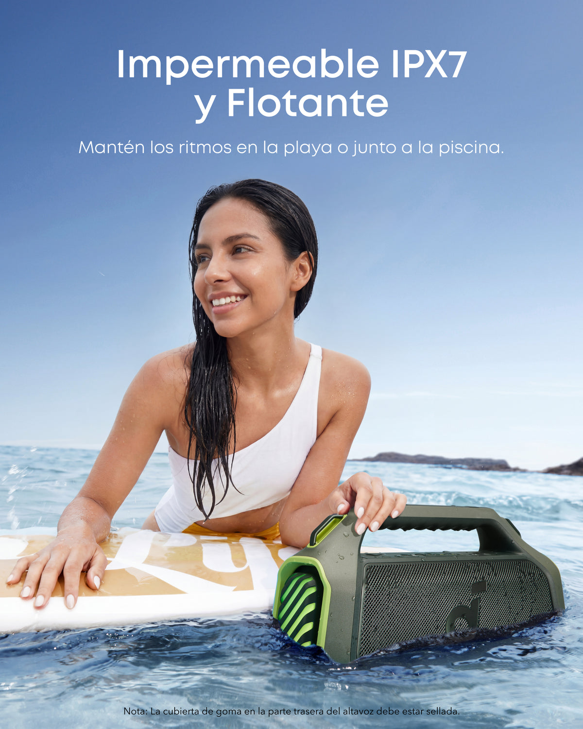 soundcore by Anker Boom 2 Plus Potente altavoz Bluetooth para exteriores con graves potentes