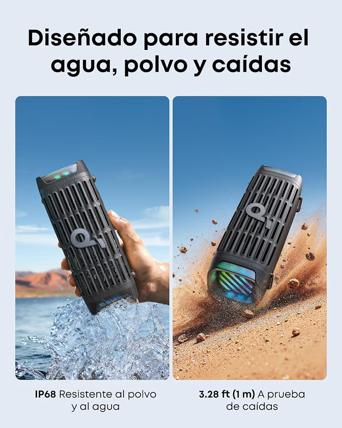 soundcore by Anker Boom 3i Bocinas portátil resistente para exteriores