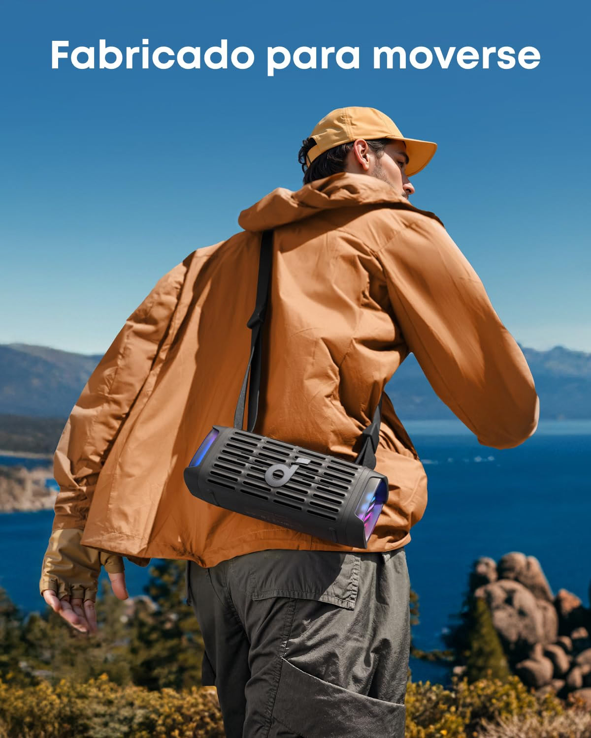 soundcore by Anker Boom 3i Bocinas portátil resistente para exteriores