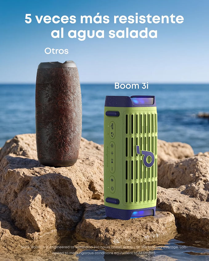 soundcore by Anker Boom 3i Bocinas portátil resistente para exteriores